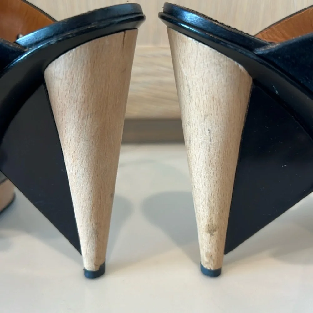 SERGIO ROSSI Platform Sandals - Picture 8 of 12